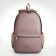 Women's backpack of artificial leather on the zipper Textura, color gray color