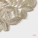 Serving napkin on the table "Leaves", PVC, 38 × 38 cm, color gold