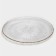 Layer plate "Fayverk", d = 31.5 cm, the color is transparent