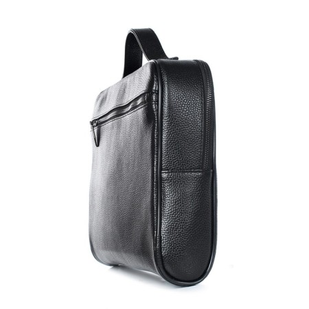 Business folder, genuine leather, 340x260x60 cm, black-3