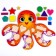 Developing toy "Learning forms and colors with an octopus"