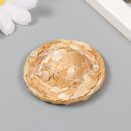 Decor for creativity "straw hat" 1.8x5x5 cm