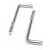 Scurop-Kostle, tundra, white zinc, 4x65 mm, 10 pcs
