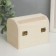 Casket for painting wood "chests" set 2 pcs 12x8x9, 11.5x16x12 cm