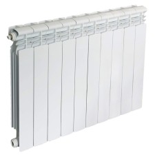 Aluminum radiator OASIS, 500 x 70 mm, 10 sections
