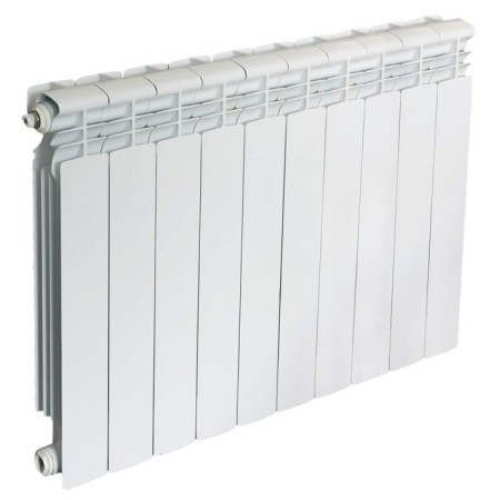 Aluminum radiator OASIS, 500 x 70 mm, 10 sections