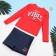 Children's swimsuit KAFTAN VIBES, growth 98-104 (30)