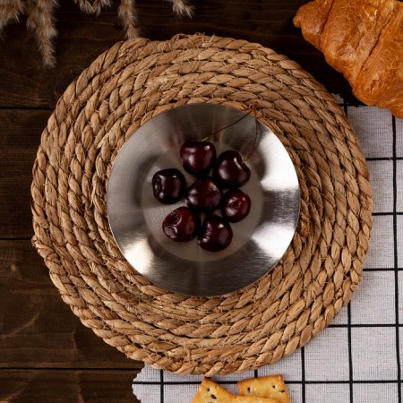Maclay hiking plate, d = 14 cm, stainless steel-4