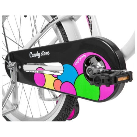 Bicycle 20 "Novatrack Candy, white color-7