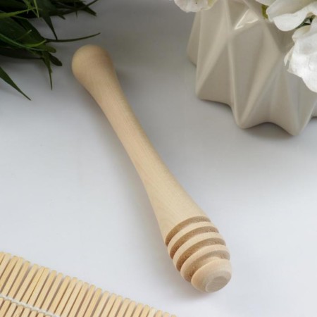 Set for honey No. 2 (0.25l + spoon for honey), terracotta-2