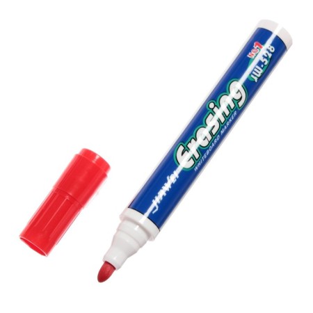 Marker for magnetic marker board, circle, 2.8 mm, red-1