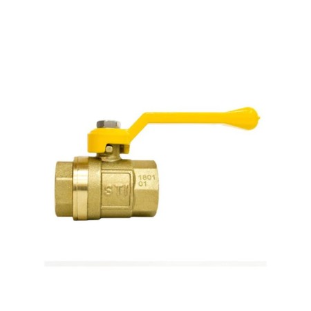 Balloon bar STI GAZ, 3/4 ", internal/internal, lever, for gas-2