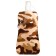 Water flask, 400 ml, "camouflage", 26 x 12 cm, brown