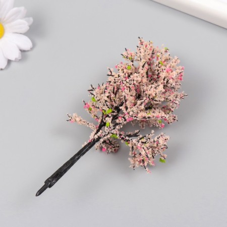 Artificial plant for creativity plastic "Sakura" 12 cm-1