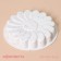 Baking form Konfinetta "Chamomile", silicone, d = 20 cm (int. Diameter 18.5 cm), white color