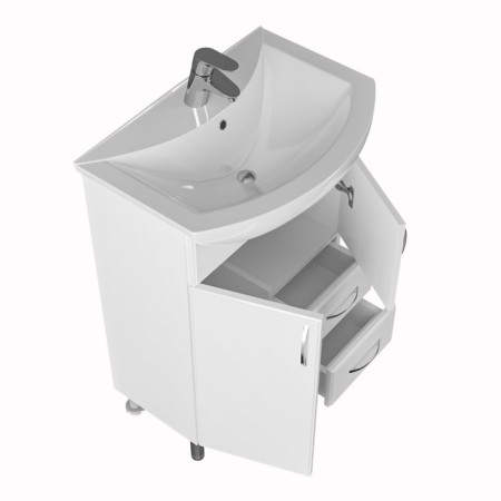Tumba "City-60" 2 boxes, with a sink "Complete 60"-2