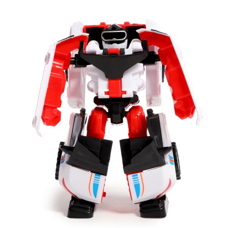 Set of robots "Autobots", 2 pieces, green color, white-4
