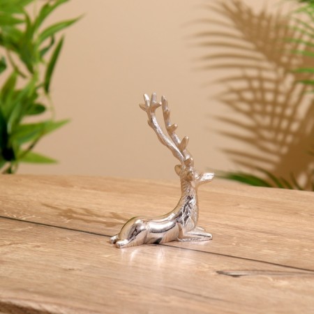 Souvenir "Deer" aluminum 10x8x14 cm-3
