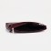 Women's wallet is a female on a zipper, burgundy color