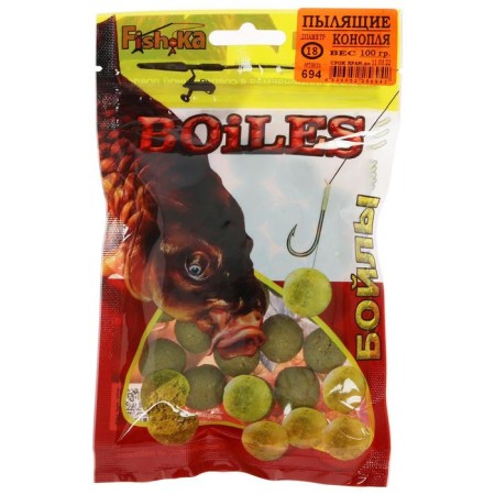 Fish.ka boils, hemp, 18 mm, 100 g