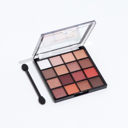 Palette of shadows for the eyelids, 16 colors-1