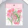 Set of stickers "Flowers. Pink blush" 30 pcs 8.5x11 cm