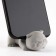 The stand for the phone "Corgi", white, 6.5 x 5 cm.