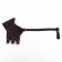 Muzzle of pressed leather adjustable, No. 5, DN 9.3 cm, ohm 32-40 cm, brown