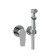 Hygienic shower mixer cersanit moduo, built -in, single -rod, chromium
