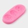 MOLD "New Year's Eve", silicone, 11 × 4.8 cm, pink color