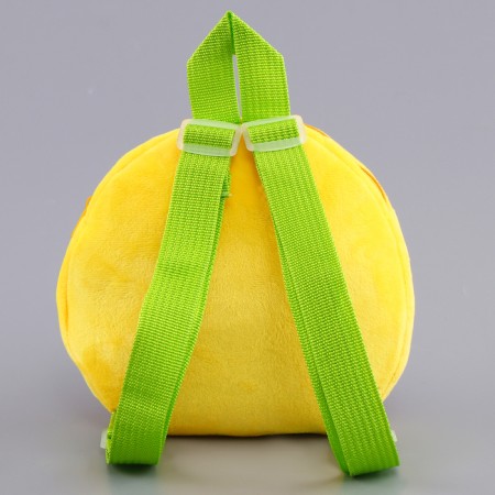 New Year's Baby backpack "Fairytale snake", plush, yellow color, for the New Year-5