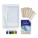Set for creativity "draw in the EBRU technique", A4 + woodcock box format