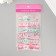 Stickers for creativity "Snow love" set 2 sheets 22x12.5 cm