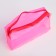 Lightning cosmetic bag, raspberry color