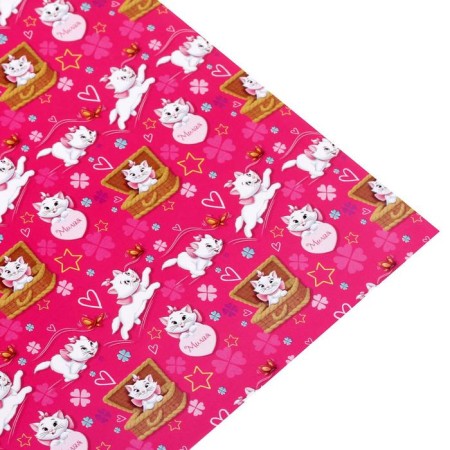 Glossy packaging paper "sweet", 70x100 cm, cats aristocrats-3