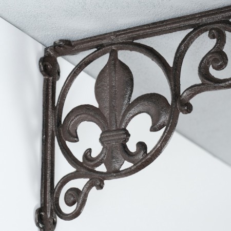 Souvenir cast iron corner "Lilia Heraldry" 23x3x17 cm-1
