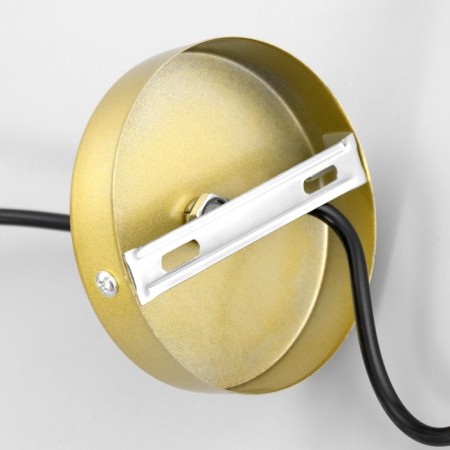 Lamp "Ellen" 1he27 40W gold 12x12x15-115 cm-6