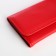 Women's wallet on magnet, red color