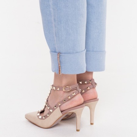 Women's shoes, coffee color, size 35-5