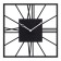 Wall clock: loft, "Rome", silent, 35 x 35 cm