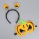 Carnival set "Pumpkin" 2 items: rim, mask