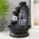 The desktop fountain from the network, the backlight "Krishna and Radha are sitting at the waterfall" 20x20x30 cm