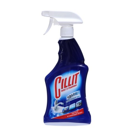Remedy for removal of lime plaque and rust Cillit, with a trigger, 450 ml