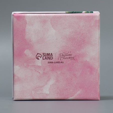 A set of boxes 6 in 1, gift packaging, “flowers”, 10.2 x 10.2 x 6 - 20 x 20 x 11 cm-17