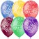 Shar Latex 12 "Stars", decorator, 5-hand, set 25 pcs., Mix