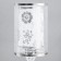 Board lamp "Noir" 1x40W E27 220V chrome 13x13x33.5 cm Risalux