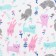Diaper cat on white 102x120cm, culinary 130g/m, 100% cotton