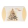 Folding box "Christmas tree in gold" 19 x 14 x 4 cm
