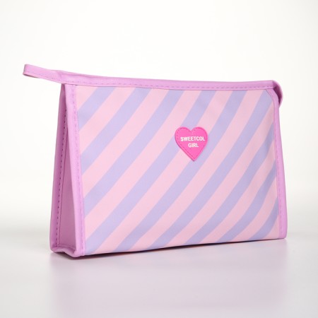 Lightning cosmetic bag, lilac color