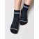 Noski short children's CONTE KIDS Active, size 16, black color, turquoise